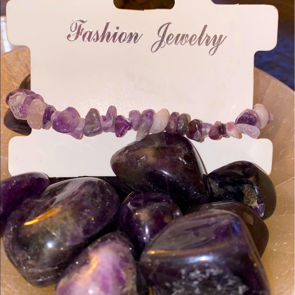 Amethyst bracelet